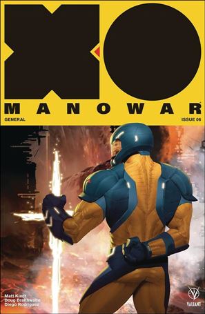 X-O Manowar (2017) issue 6-D Ariel Olivetti 1:50 Cover