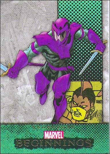 Marvel Beginnings: Series 2 (Base Set) card 294 Swordsman