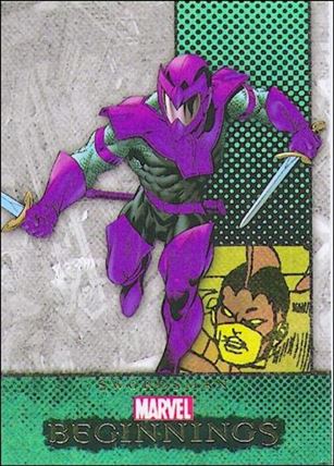 Marvel Beginnings: Series 2 (Base Set) card 294 Swordsman
