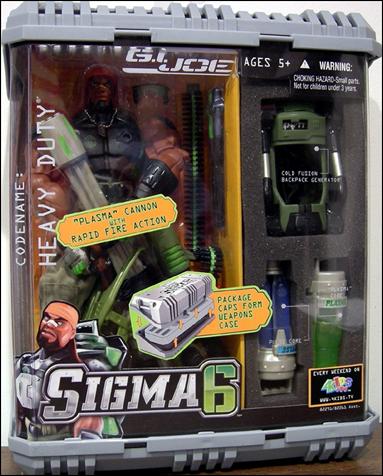 G.I. Joe: SIGMA 6 (Commando Assortment) figure 2 Heavy Duty