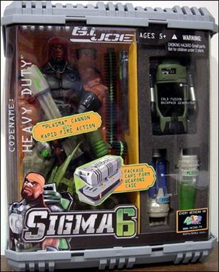 G.I. Joe: SIGMA 6 (Commando Assortment) figure 2 Heavy Duty