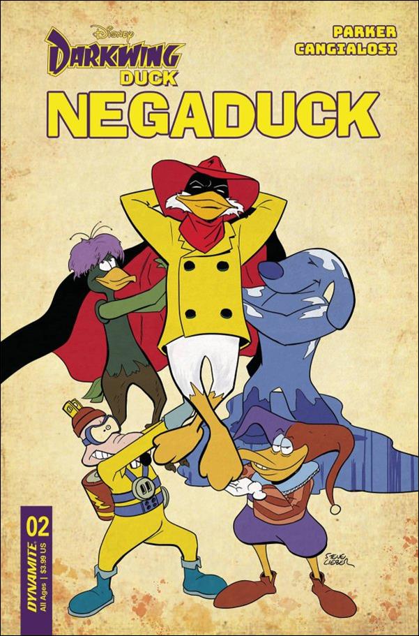 Negaduck issue 2-B Steve Lieber Cover