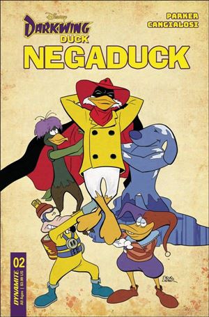 Negaduck issue 2-B Steve Lieber Cover