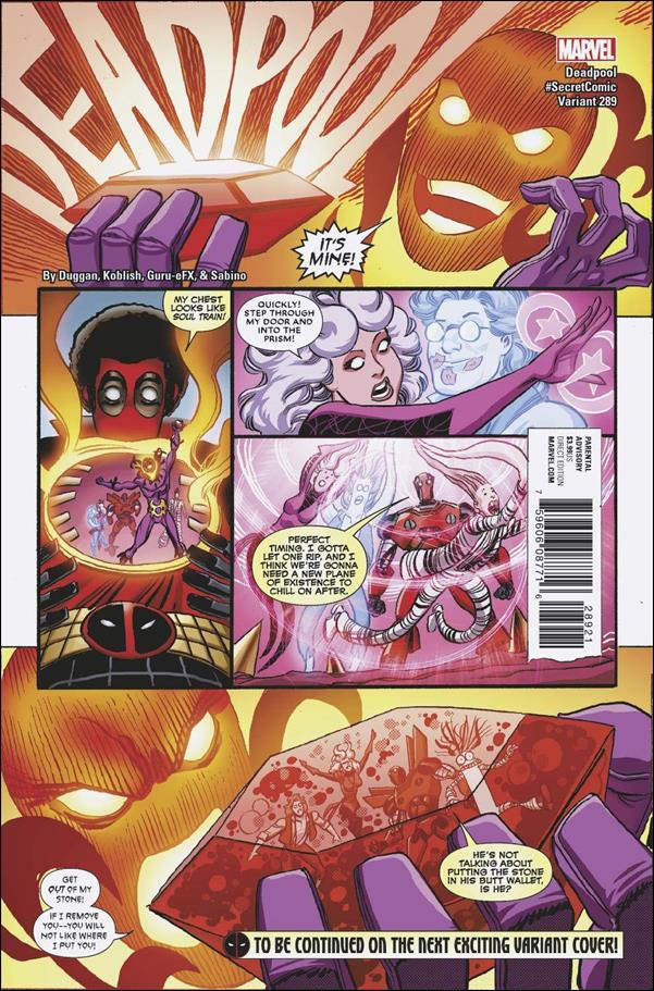 Despicable Deadpool issue 289-B Scott Koblish Cover