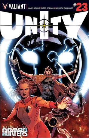 Unity (2013) issue 23 Bilquis Evely Cover