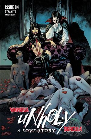 Vampirella/Dracula: Unholy issue 4-G Michael Sta Maria Cover