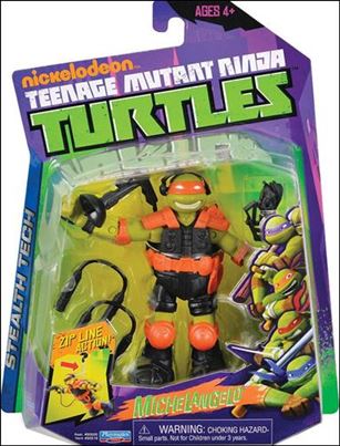 Teenage Mutant Ninja Turtles (2012) figure 22 Michelangelo (Stealth Tech)