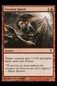 Magic the Gathering: Avacyn Restored (Base Set) card 163 Uncanny Speed
