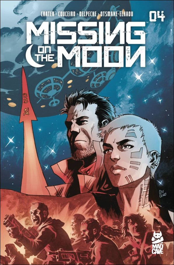 Missing on the Moon issue 4 Damian Couceiro Cover