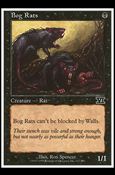 Magic the Gathering: 6th Edition (Base Set) card 117 Bog Rats