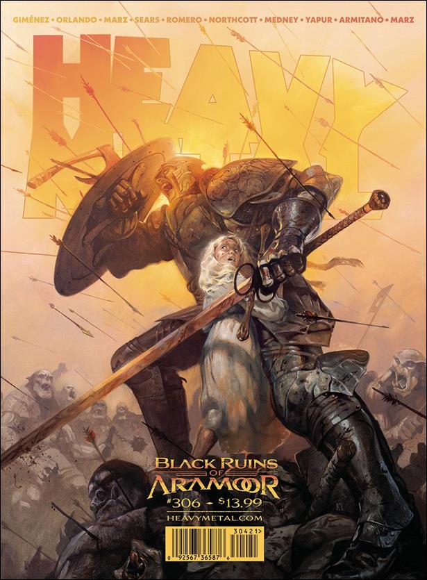 Heavy Metal issue 306-B Kai Carpenter Cover