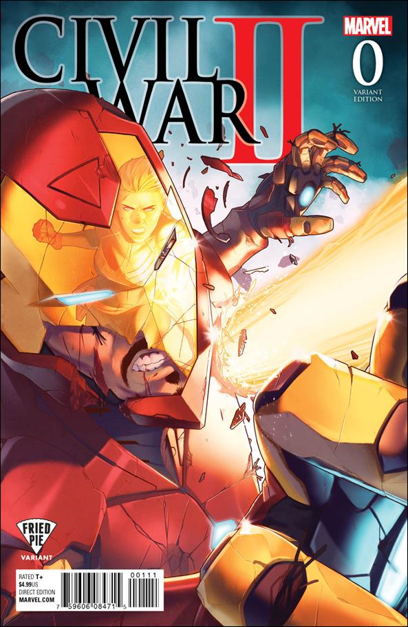 Civil War II issue 0-M Jamal Campbell Fried Pie Cover