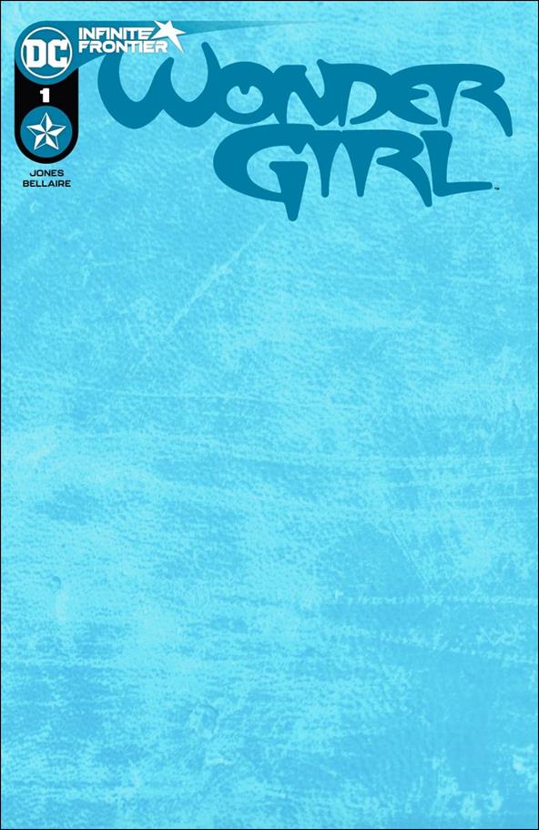 Wonder Girl (2021) issue 1-C Blank/Sketch Cardstock Cover