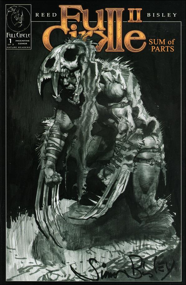 Full Cirkle issue 4-C Simon Bisley Sketch 1:10 Cover