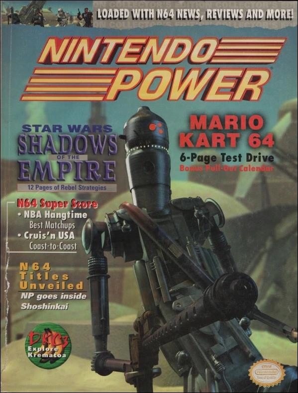 Nintendo Power issue 92-D IG-88 (Subscriber Exclusive) Cover