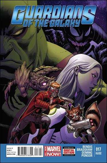 Guardians of the Galaxy (2013) issue 17-C Ed McGuinness Cover (2nd Printing)
