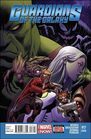 Guardians of the Galaxy (2013) issue 17-C Ed McGuinness Cover (2nd Printing)