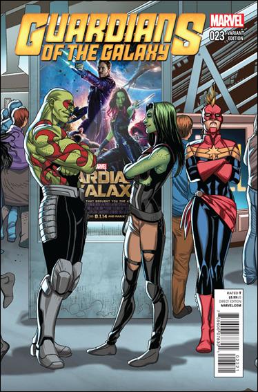 Guardians of the Galaxy (2013) issue 23-B Salvador Larroca 1:20 Welcome Home Cover