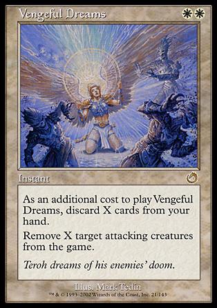 Magic the Gathering: Torment (Base Set) card 21 Vengeful Dreams