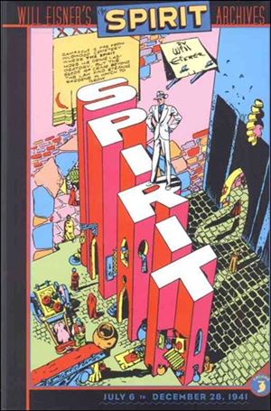 Will Eisner's The Spirit Archives issue 3 Dust Jacket