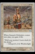 Magic the Gathering: 6th Edition (Base Set) card 45 Staunch Defenders