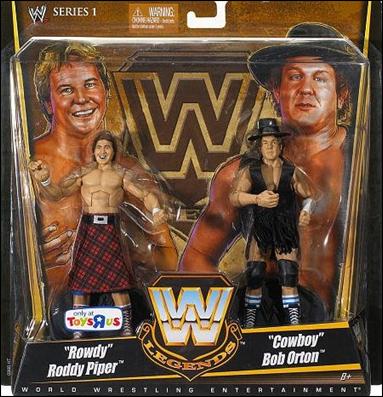 WWE Legends 2-Packs (Series 1) figure 3 "Rowdy" Roddy Piper and "Cowboy" Bob Orton