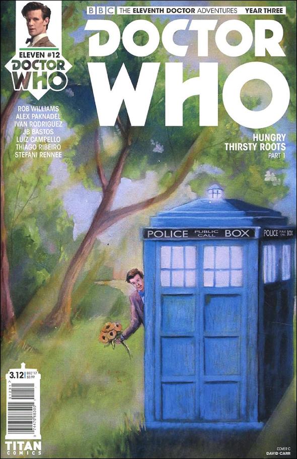 Doctor Who: The Eleventh Doctor Year Three issue 12-C David Carr Cover