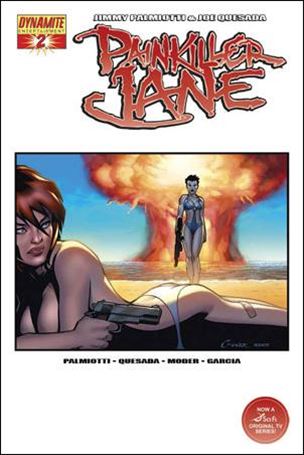Painkiller Jane (2007) issue 2-D Amanda Conner Red Foil Cover