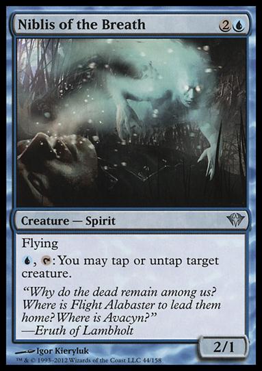 Magic the Gathering: Dark Ascension (Base Set) card 44 Niblis of the Breath