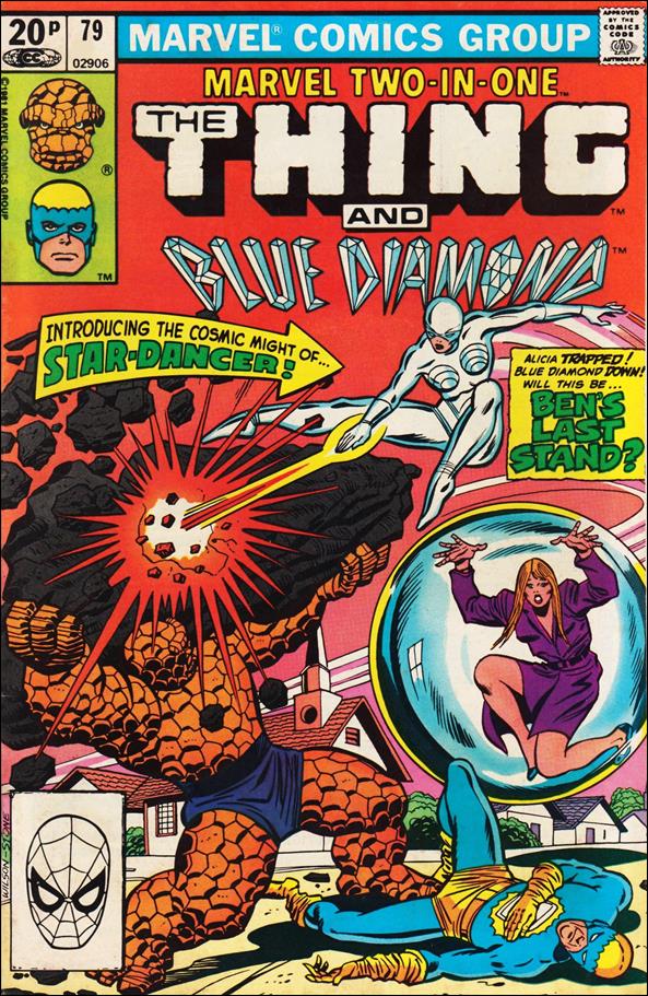 Marvel Two-in-One (1974) issue 79-B UK Price Cover