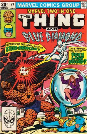 Marvel Two-in-One (1974) issue 79-B UK Price Cover