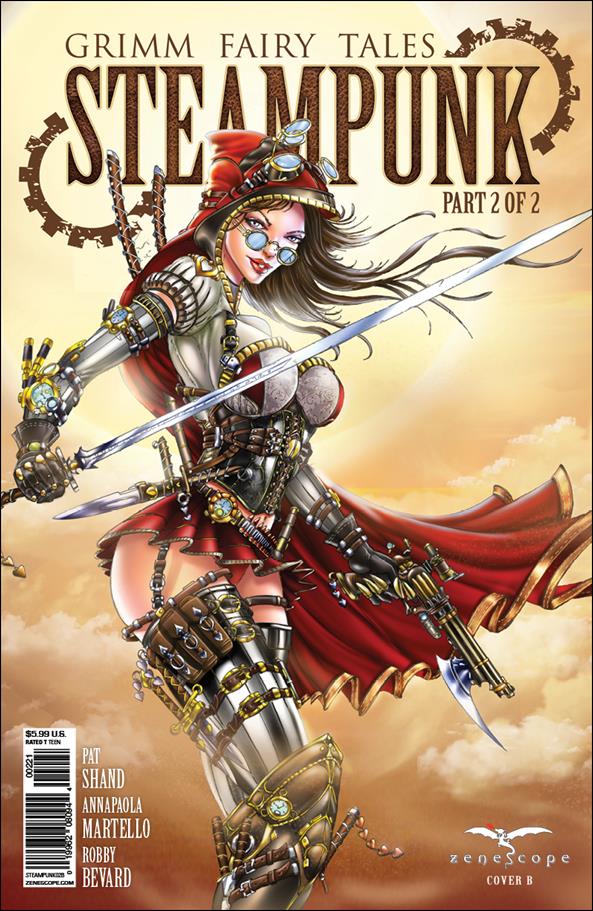 Grimm Fairy Tales: Steampunk issue 2-B Jamie Tyndall Cover