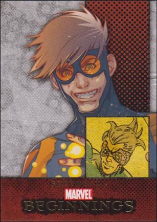Marvel Beginnings: Series 1 (Base Set) card 155 Speedball