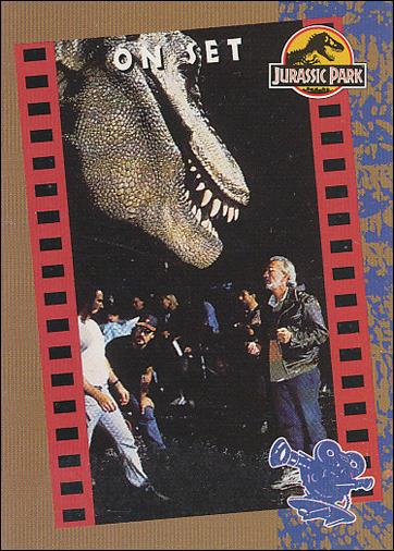 Jurassic Park (Base Set) card 72 The Movie By Steven Spielberg