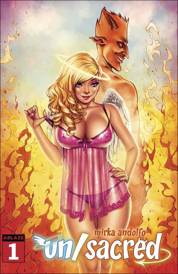 Un/Sacred (2019) issue 1-B Elias Chatzoudis Cover