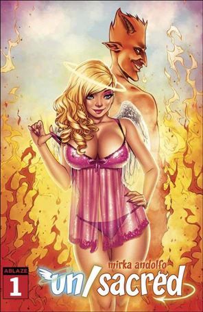 Un/Sacred (2019) issue 1-B Elias Chatzoudis Cover