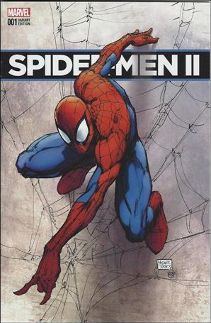 Spider-Men II issue 1-G Michael Turner Cover