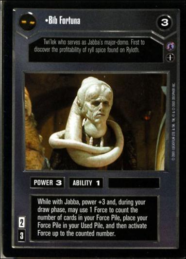 Star Wars: Reflections III (Base Set) card 3 Bib Fortuna