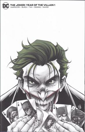 Joker: Year of the Villain issue 1-X Ryan Kincaid Comics Elite Sketch Cover 1/1500