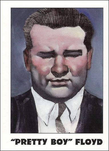 True Crime (Base Set) card 32 "Pretty Boy" Floyd