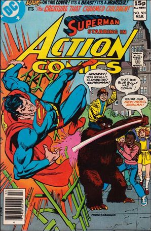 Action Comics (1938) issue 505-C UK Price Cover