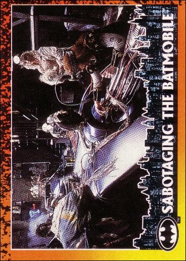 Batman Returns (Base Set) card 51 Sabotaging the Batmobile