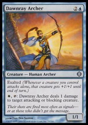 Magic the Gathering: Shards of Alara (Base Set) card 39 Dawnray Archer