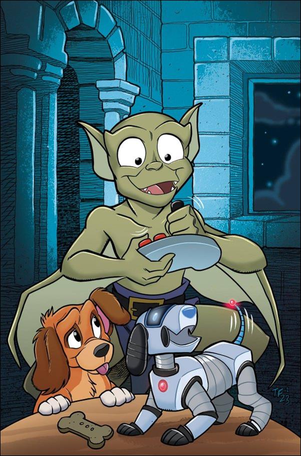Gargoyles (2022) issue 8-K Tony Fleecs & Trish Forstner 1:15 Virgin Cover