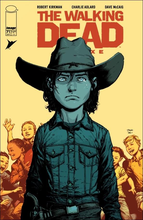 Walking Dead Deluxe issue 71 David Finch Cover
