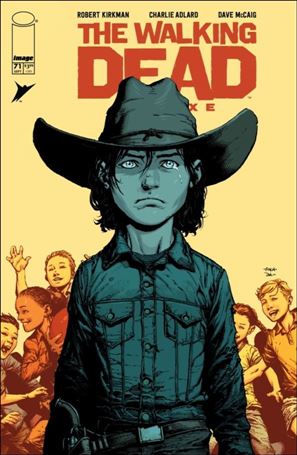 Walking Dead Deluxe issue 71 David Finch Cover