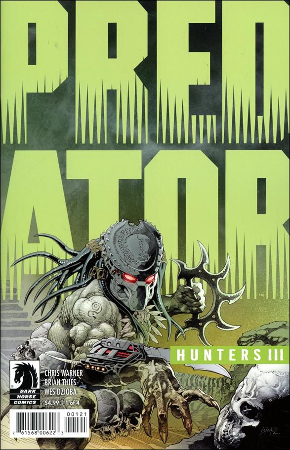 Predator: Hunters III issue 1-B Andy Brase Glow in the Dark Ink Cover