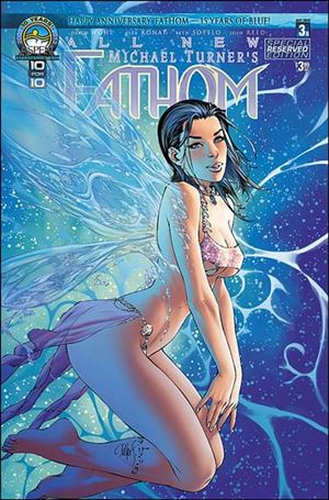 Michael Turner's Fathom (2013) issue 3-B e.Bas Special Reserved Edition Cover