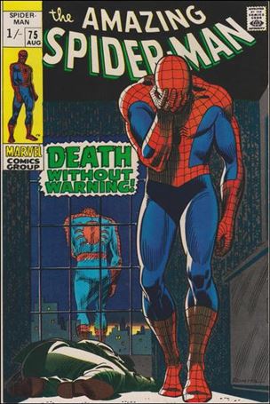 Amazing Spider-Man (1963) issue 75-B UK Price Cover