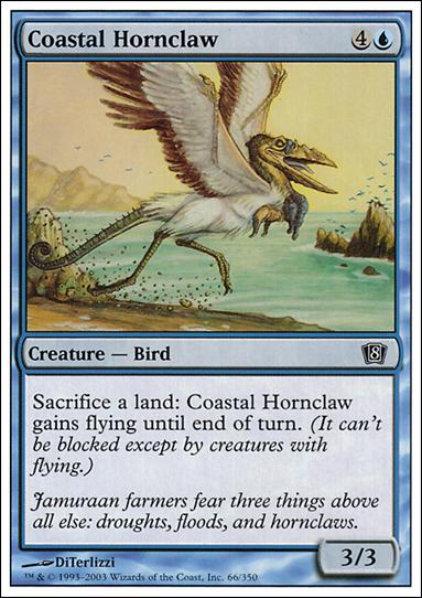 Magic the Gathering: 8th Edition (Base Set) card 66 Coastal Hornclaw